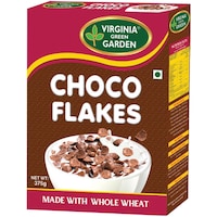 Virginia Green Garden Choco Flakes, 375g - Carton of 12