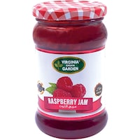 Virginia Green Garden Raspberry Jam, 250g - Carton of 12