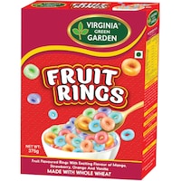 Virginia Green Garden Fruit Rings, 375g - Carton of 12