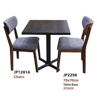 Picture of Jilphar Classical Dining Table with Chairs, JP1281A - Set of 2