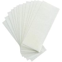 Foonee Disposable Non-woven Hair Removal Wax Strips, White - Set of 100