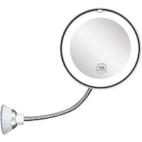 Picture of East Poppy 10X Magnifying Glass Gooseneck Makeup Mirror Light