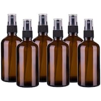 Picture of Fufu Refillable Glass Spray Bottles, 100ml, Pack of 6