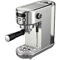 Mebashi Espresso Coffee Machine with LCD Display, ME-ECM2106, 1.3L, Stainless Steel