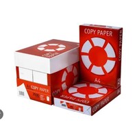A4 Paper Red for Photocopy & Printing, 500 Sheets Ream - Carton of 5 Reams