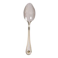 Picture of Vague Stainless Steel Chrome Design Dinner Spoon, 25cm, Silver