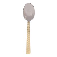Picture of Vague Stainless Steel Tea Spoon, 14.2cm, Gold & Silver