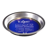 Picture of Vague Aluminum Round Shape Kunafa Tray, Silver