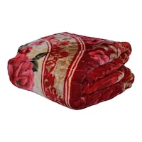 Picture of Viva Max 2 Face Designs King Size Blanket, 220 x 240cm, Red