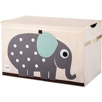 Picture of 3 Sprouts Kids Toy Storage Box, Multicolour