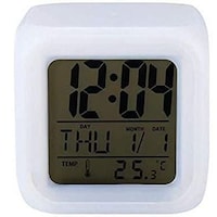 Picture of 7 LED Colors Changing Digital Alarm Clock