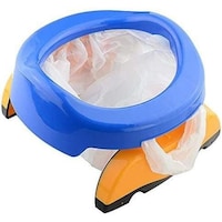 Baby Travel Potty Seat 2 In1 Portable Toilet Seat Kids, Multicolour