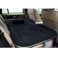 Car Back Seat Inflatable Mattress, Black