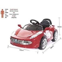 Picture of Kids Battery Operated Car, Metallic Color