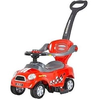 Picture of Cool Baby 3 In 1 Activity Ride-On For Unisex, Red