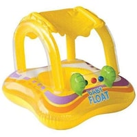 Intex Kiddie Swimming Float with Canopy, Multi Colour