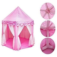 Picture of Princess Castle Hexagonal Children's Castle Tent, Pink
