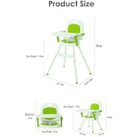 Hope Multi Functional Baby Feeding Chair, Green