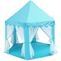 Portable Outdoor and Indoor Castle Powder Princess Tent, Blue