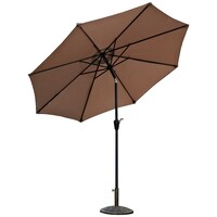 Swin Outdoor Garden Patio Table Umbrella Parasol with Stand, 2.7M