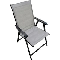 Oasis Casual Foldable Armchair, Grey