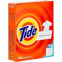 Picture of Tide Original Scent Washing Powder, 110g - Carton of 72