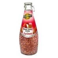 Picture of Pran Basil Seed Drink with Lychee, 290ml - Carton of 24