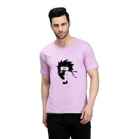 Picture of Trendy Rabbit Naruto Printed Mens T-Shirt, Lavender - Carton of 30