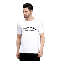 Picture of Trendy Rabbit California West Coast Printed Mens T-Shirt, White - Carton of 30