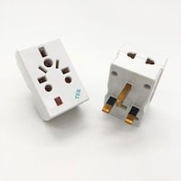 Multi Socket Plug Adaptor, 13AMP, White