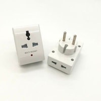 Picture of Multi Socket With Fuse, 16A, White