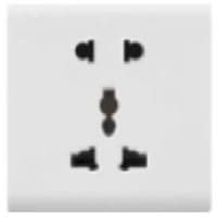 Picture of 5 Pin High Power Multi Socket, White
