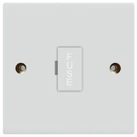 Electrical High Power Outlet, 3A, White