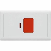 Picture of Electric Switch, 3X6, 45A, White