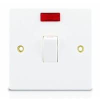Picture of 20A 1 Gang Double Pole Switch with Neon Light