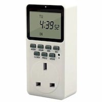 Picture of Electric Weekly Digital Socket, Ivory