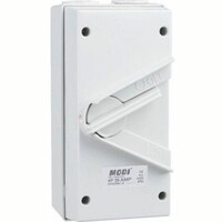 Isolator Switch, 1P-35A, White