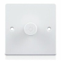 Picture of Electric 1 Gang Dimmer Switch, 1000W, White