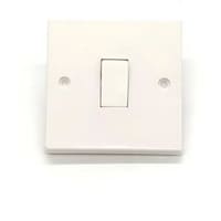 Picture of High Power Electric 1 Gang Switch, White