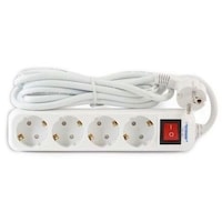 Picture of 4 Way Power Extension Socket, White