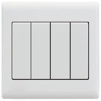 4 Gang 2 Way Electric Switch, Ivory