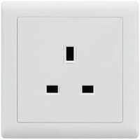 Picture of Electric Single Socket, Ivory, 13A