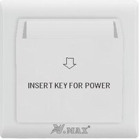 Picture of Electric Hotel Key Card Switch, 3X3, Ivory