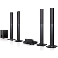 LG DVD Home Theater System, LHD657, Black
