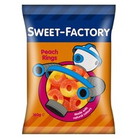 Picture of Sweet Factory Peach Rings, 160g