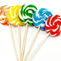 Picture of Sweet Factory Round Lollipop, 40g, Multicolour