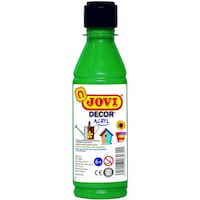 Jovi Decor Acrylic Bottle, 250ml, Dark Green