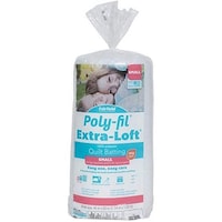 Fairfield Poly Fil Extra Loft Batting Crib, 45x60inch, White