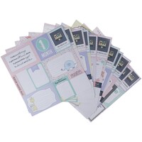 Scrapbook Customs Baby Girl First Months Scrapbooking Kit, 36984, Multicolor
