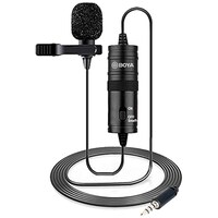 Picture of Boya Microphone for Cameras, Laptops and Mobiles, BY-M1, Black